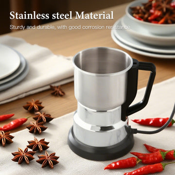 Molino de alta potencia mejorado de 1 pieza, 25000 RPM de velocidad ultra alta, enchufe de 110V para EE. UU., acero inoxidable y motor eléctrico, gran capacidad para café, nueces, especias - Perfecto para mezcladores y molinos de cocina, no necesita bate