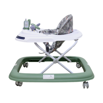 CAMINADOR PARA BEBÉ CON DISEÑO DE AUTO Y ASIENTO ACOLCHADO VERDE Y-W838 MUNBE
