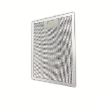 1pc Filtro de Campana Extractora TENLUN - Malla Antigrasa Extraíble y Lavable, Construcción Metálica Duradera con Bisagra de Plástico PP para Limpieza Fácil, Compatible con Sistemas de Ventilación de Cocina, Instalación Sencilla