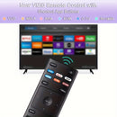 Control Remoto de Repuesto Universal para TV Inteligentes VIZIO - Compatible con XRT136, XRT140, XRT260, XRT112, XRT122, XRT302 y Más - Funciona con la Serie V, Serie M, Serie D, Serie P, Serie PX, Serie E - Sin Configuración Necesaria, Conectar y Listo