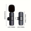 Micrófono de solapa plug-and-play, sonido ultra claro de 360°, ligero y portátil, con cancelación de ruido para transmisiones en vivo, entrevistas, reuniones por video, grabación de video y llamadas por video