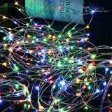 Luces Micro Led Alambre X100 Luces Sumergibles Multicolor RF 3-23