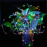 Luces Micro Led Alambre X100 Luces Sumergibles Multicolor RF 3-23