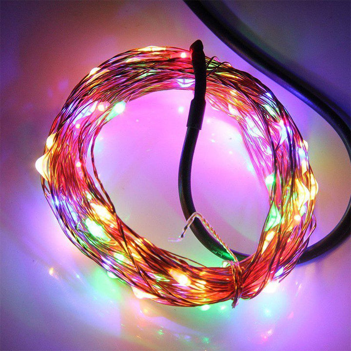 Luces Micro Led Alambre X100 Luces Sumergibles Multicolor RF 3-23