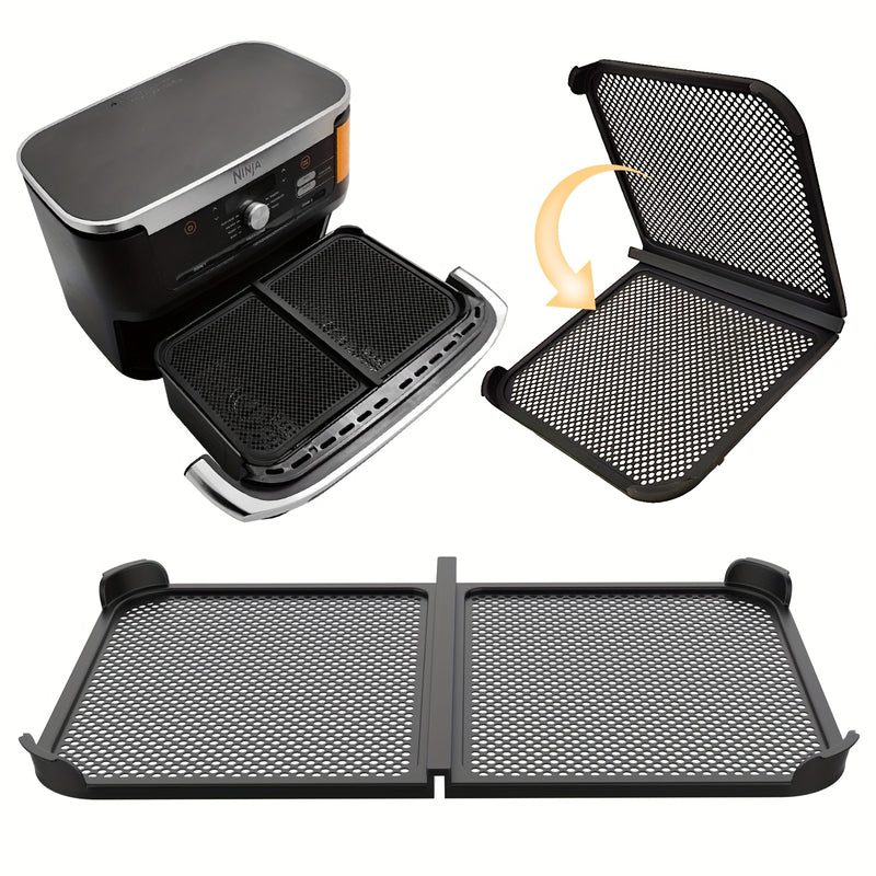 1pc Protector de Salpicaduras de Silicona para Freidora de Aire Ninja AF500, Cubierta de Malla Plegable Reutilizable, Accesorio Esencial de Cocina, Accesorios para Freidora de Aire