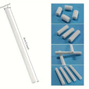 50pcs Cartuchos de Filtro de Repuesto para Humidificador - Varillas Ajustables, Material PET Blanco, Instalación Fácil para Humidificadores Generales, Cuidado del Aire en el Hogar | Diseño Sencillo | Diseño Amigable
