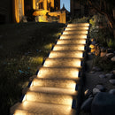 6 piezas de luces solares para escaleras, luces solares triangulares para vallas, luces solares para senderos, luces solares de 7 LED para barandas, luces solares de múltiples ángulos, luces solares para exteriores, luces decorativas solares para jardín,