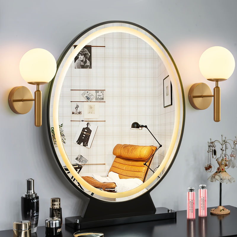 Lámpara de pared de metal moderna, adecuada para sala de estar, dormitorio, baño, pasillo, decoración de cabecera, control de interruptor, base de bombilla G9, excluyendo bombilla esférica.
