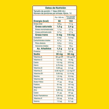 LECHE KLIM 1+ DHA X 500 GR NESTLE
