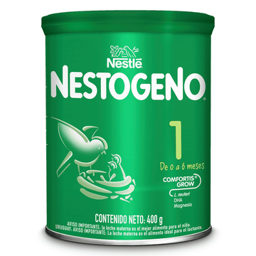 NESTOGENO COMFORT FÓRMULA INFANTIL ETAPA 1 x400 GR NESTLE
