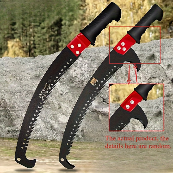 Sierra de Mano para Altas Cotas para Cortar Árboles y Ramas, Herramienta Manual de Poda para Jardín Doméstico