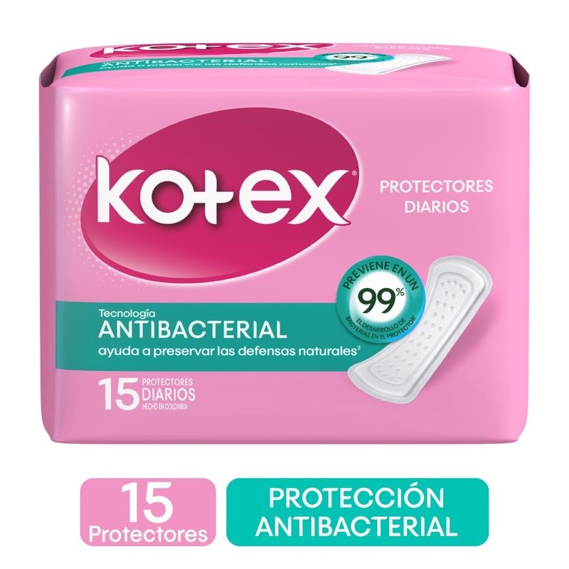PROTEC KOTEX 15U ANTIBACTERIAL