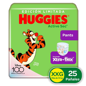 PANAL HUGGIES ACTIVESEC 25U ETAPA 5/ XXL