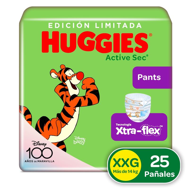 PANAL HUGGIES ACTIVESEC 25U ETAPA 5/ XXL