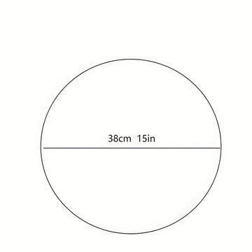 4 individuales redondos trenzados de poliéster - Solo lavado a mano, rayas beige y café, individuales resistentes para comedor, cocina o mesa de centro, individuales para mesa de cocina | Textura trenzada | Poliéster