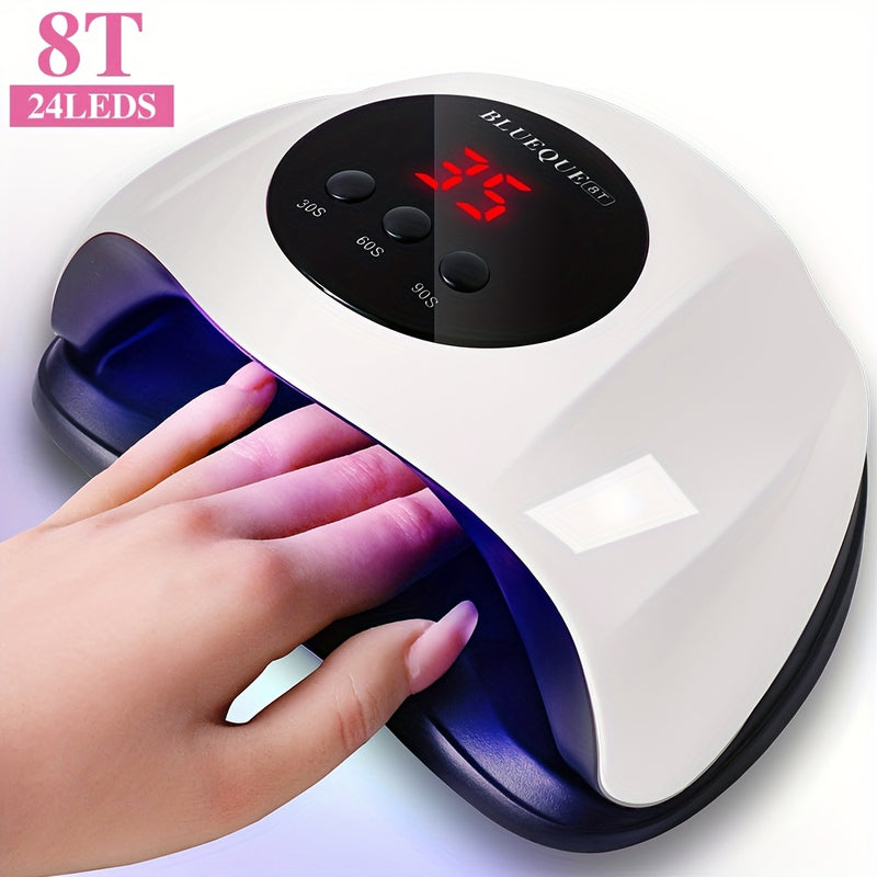 Linterna USB para Uñas con 24 Luces LED, Secado Rápido y Calidad de Salón - Modelo Nuevo