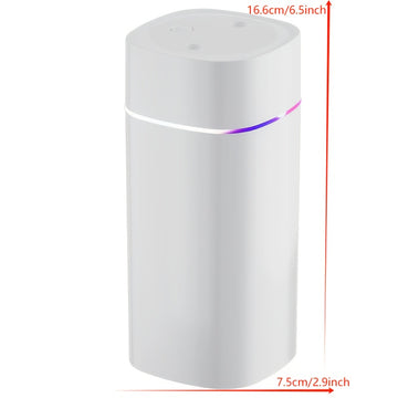 Mini humidificador de escritorio doméstico con doble rociador