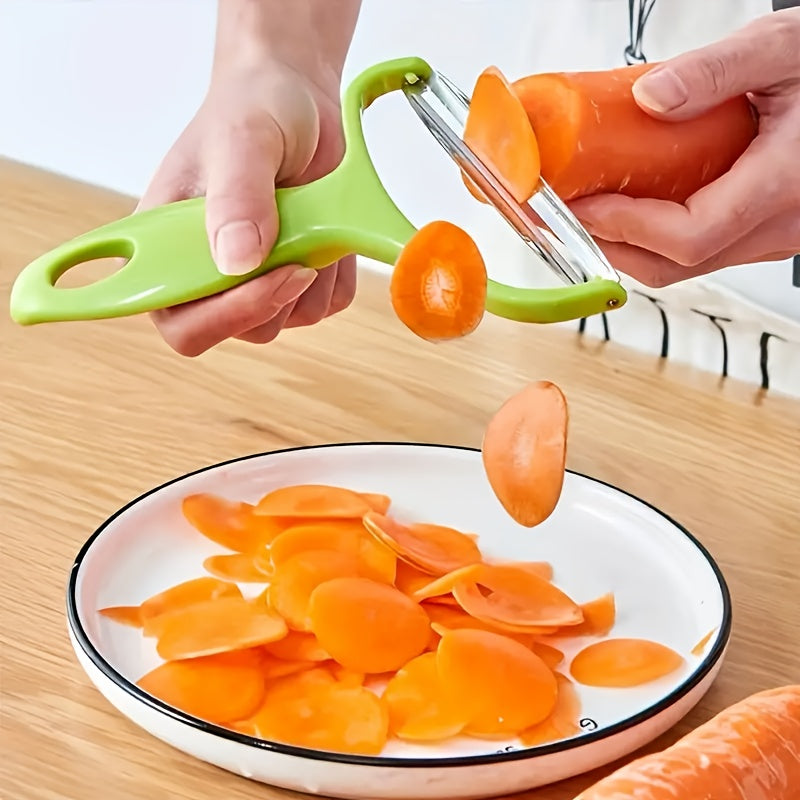 Triturador y Cortador de Repollo de Gran Tamaño Multiusos - Cortador de Verduras Seguro para Alimentos para Repollo Morado, Lechuga - Cuchillo Pelador de Boca Ancha