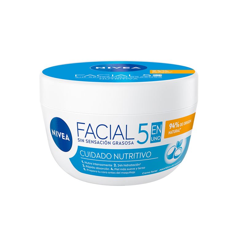 CREMA FACIAL NIVEA 50ML NUTRITIVA