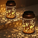 Luz solar para jardín en forma de colibrí - Decoración exterior perfecta, regalo ideal para mujeres, mamás y abuelas | Construcción duradera en metal con batería recargable de 600mAh