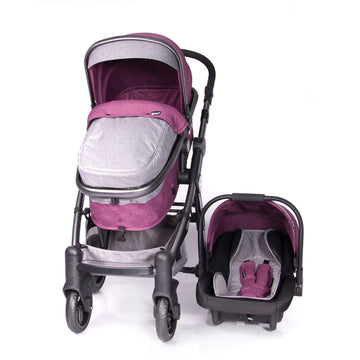 Coche Tainy Deluxe Eb131-1 Ebaby Rosado