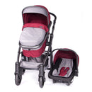 Coche Tainy Deluxe Eb131-1 Ebaby Rojo