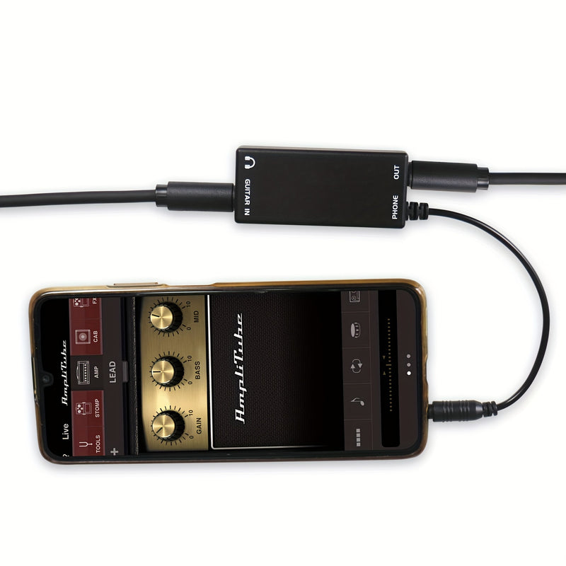 Adaptador de Audio Chenpingfeng - Conector Macho a Hembra para Guitarra, Bajo, Altavoz, Batería Eléctrica y Grabación de Piano con Efectos