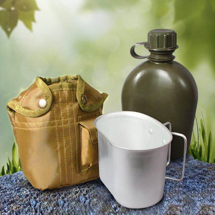 Cantimplora Militar Americana 1 Litro Camping Supervivencia RF C01