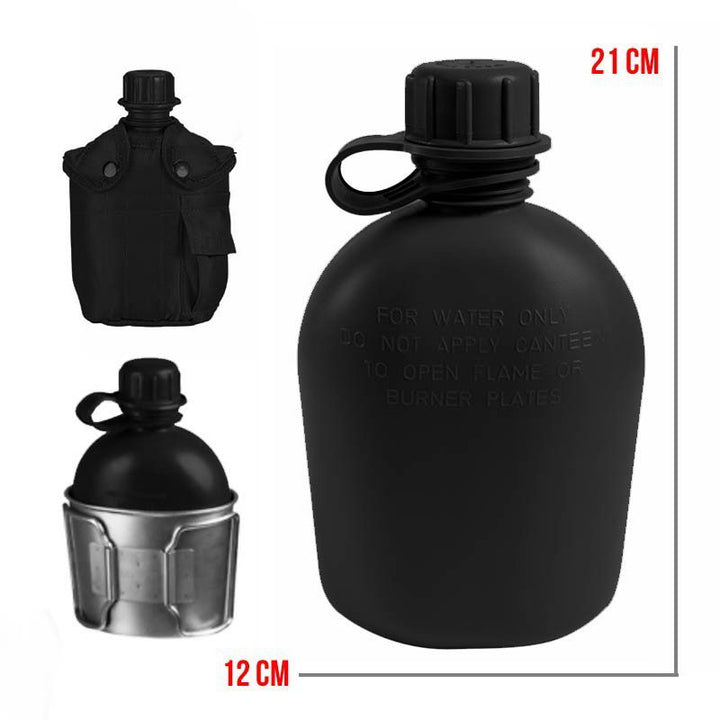 Cantimplora Militar Americana 1 Litro Camping Supervivencia RF C01