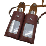 Licorera Whiskera Doble Acero Inoxidable 22 Oz + Estuche AE-405