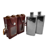 Licorera Whiskera Doble Acero Inoxidable 22 Oz + Estuche AE-405