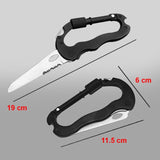 Navaja Mosquetón Multiusos Táctico Camping 5 en 1 RF 119