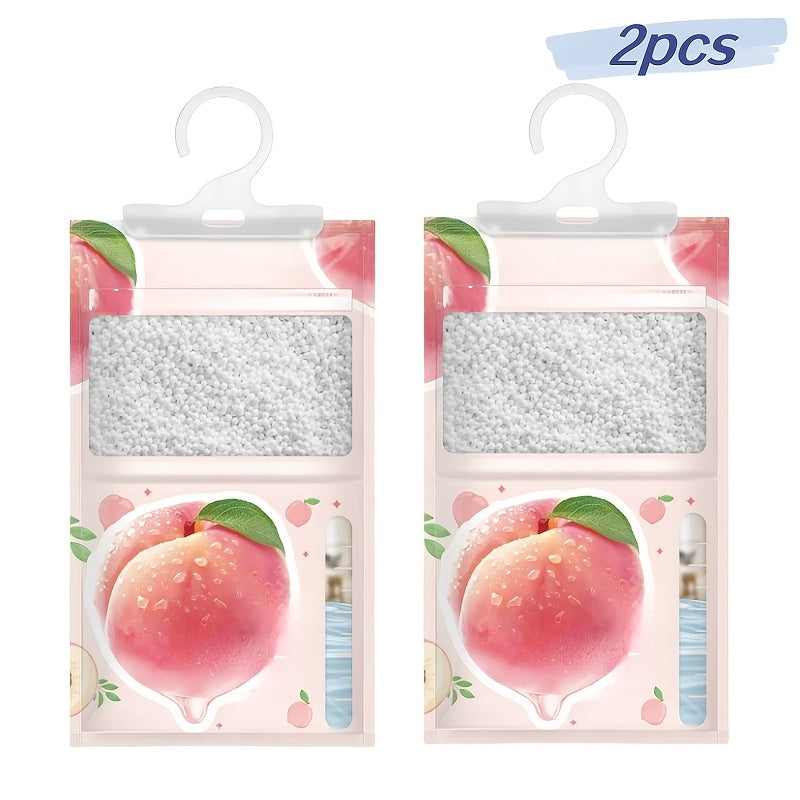 2/5 piezas de bolsas deshumidificadoras estilo cerezo, absorben humedad y mantienen seco, ideales para dormitorio, sala, cocina, baño, residencia estudiantil, bodega, etc. - Bolsas antihumedad colgantes para el hogar, deshumidificador portátil