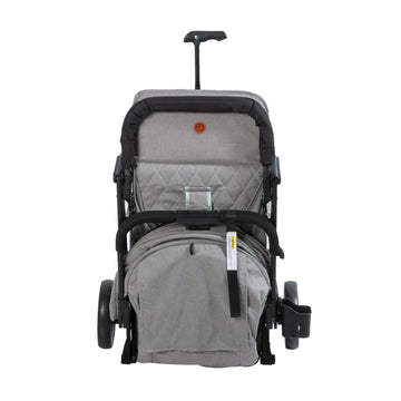 COCHE MALETA BALU EB138 GRIS CLARO EBABY