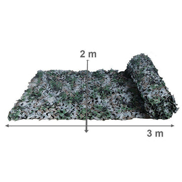 Red Ghillie Camuflaje Militar Malla Protección Caza Sombra RF 641
