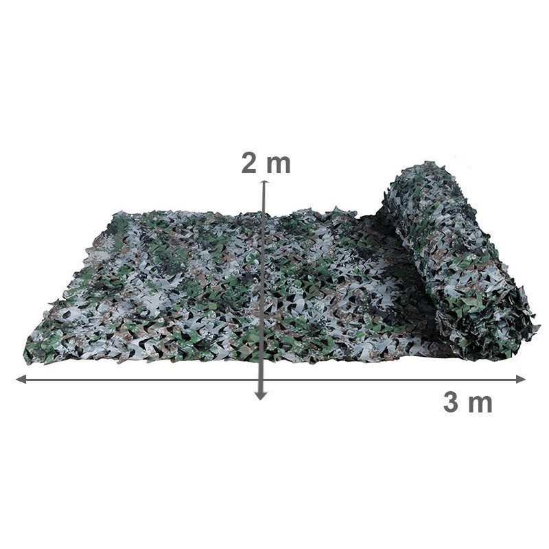 Red Ghillie Camuflaje Militar Malla Protección Caza Sombra RF 641