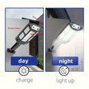 1PC Luz de Pared Solar LED con Sensor de Movimiento, Lámpara de Jardín Exterior para Seguridad y Calle con 3 Modos de Iluminación, Lámpara Solar para Patio con Batería