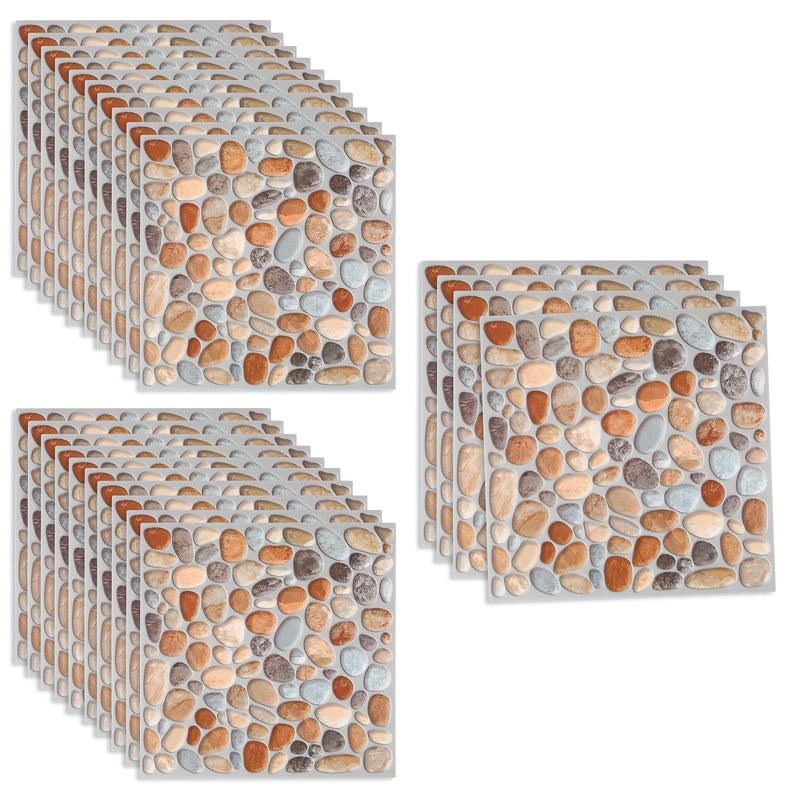 24pcs Pegatinas de Azulejos 3D para Baño - Autoadhesivas, Calcomanías Antideslizantes para Renovación Fácil
