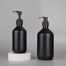 1 Pieza, Dispensador De Jabón De Plástico, Botella De Loción De Encimera Con Bomba, Dispensador De Jabón Líquido De Loción De Baño, Botella Vacía Recargable Para Champú Gel De Ducha Acondicionador Para El Cabello, Accesorios De Baño