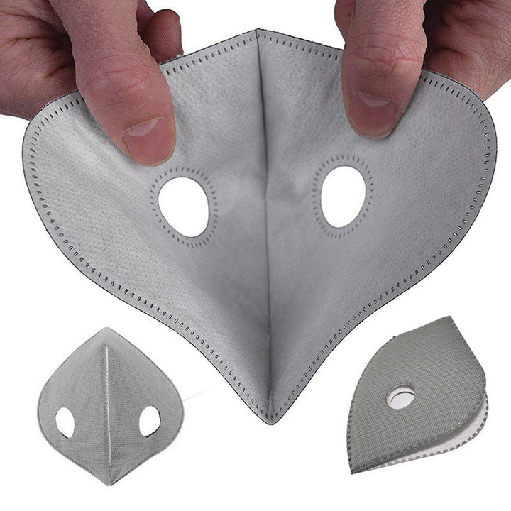 Repuesto Filtro Mascara Anti Polución Carbón Activo Moto Bici 240