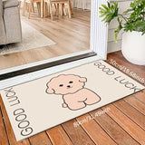 1pieza Alfombra de Área Suave y Peluda, Alfombra de Lujo Moderna, Absorbente, Antideslizante, Fibra de Poliéster, Tejido de Punto, con Lavar a Mano Sólo, para Sala de Estar y Dormitorio, Decoración para el Hogar