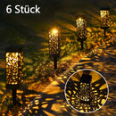 6 piezas de iluminación solar para exteriores, iluminación comercial de calles, luces decorativas de senderos solares, iluminación de áreas, luces de césped de patio, IP44, iluminación solar LED para exteriores, jardín y paisajismo.