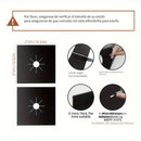 2/4 Pack Teflón Flame Guard Protector de Estufa de Gas, Alfombrilla de Cocina Reutilizable Antiadherente de Limpieza Rápida, 26,92cm x 26,92cm Accesorio de Cocina Sin Cargo para Restaurante