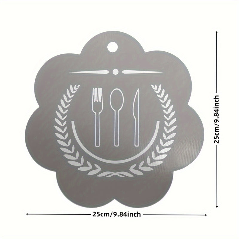 1pc Alfombrilla de Cocina de Inducción de Silicona - Resistente al Calor, Antiadherente, Accesorio de Cocina Fácil de Limpieza para Cocinas de Inducción
