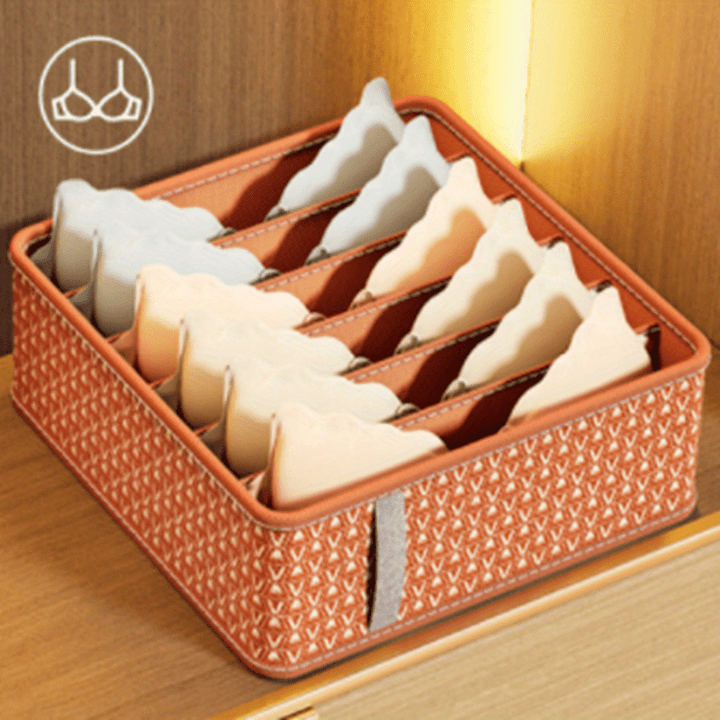 Caja De Almacenamiento De Ropa De Armario, Cesta De Almacenamiento De Cajón De Ropa Interior, Cubos De Embalaje Duraderos Para El Hogar