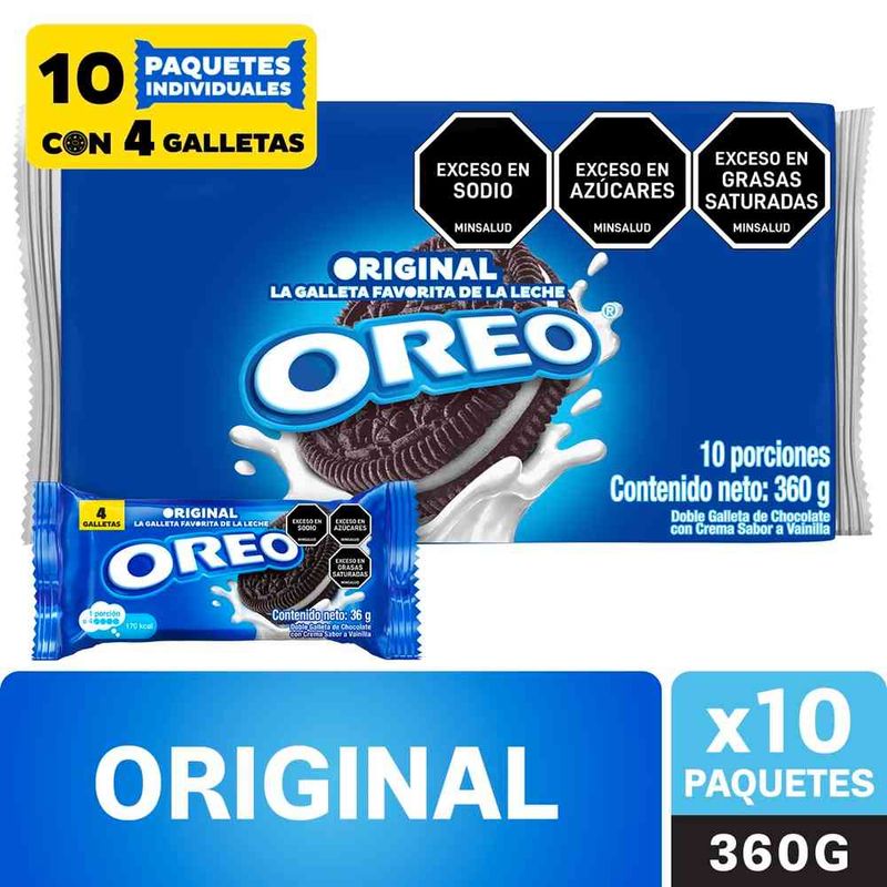 GALLETA OREO 360G ORIGINAL