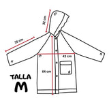 Combo Impermeables Niñas Princesas Disney + Sombrilla + Silbato + Estuche GRATIS!