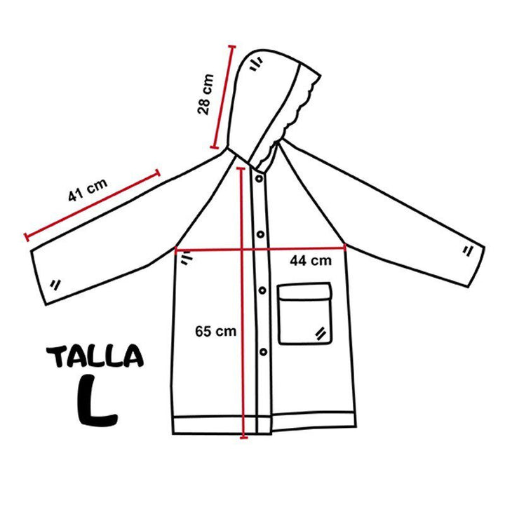 Combo Impermeables Niñas Princesas Disney + Sombrilla + Silbato + Estuche GRATIS!