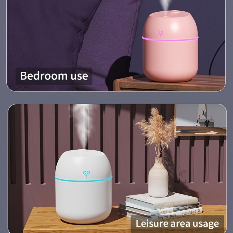 1pc Humidificador de Aire Silencioso USB para Aromaterapia, Humidificador para Coche y Hogar con 1pc (20pcs Filtros de Repuesto, Venta por Separado)