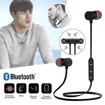 Audífonos Deportivos Bluetooth Magnéticos Manos Libres RF M9